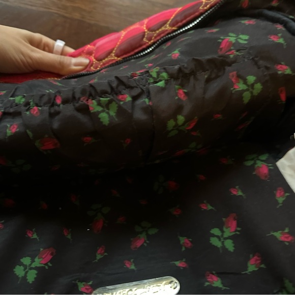 Betsy Johnson rainbow quilted backpack - Picture 6 of 17